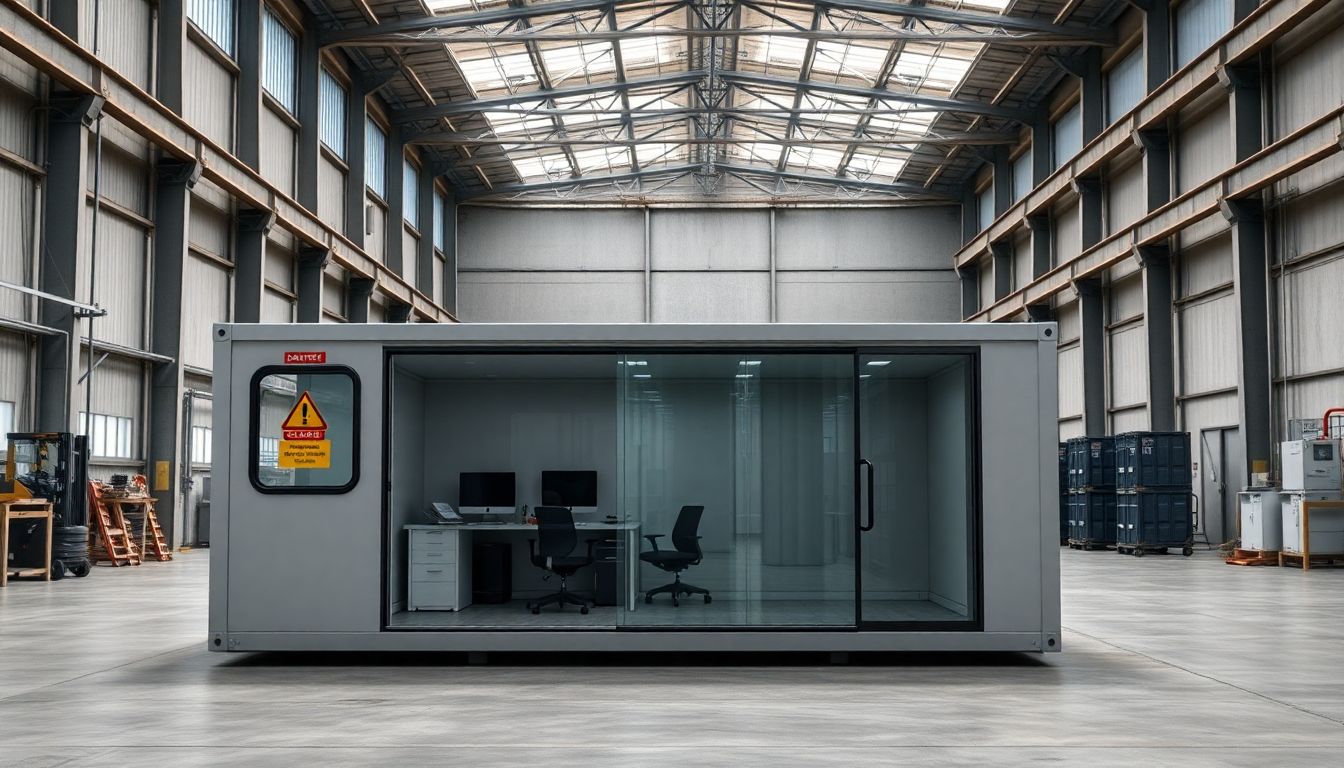 Oficinas Modulares para Naves